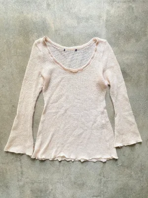 00's Cream Knit Sweater