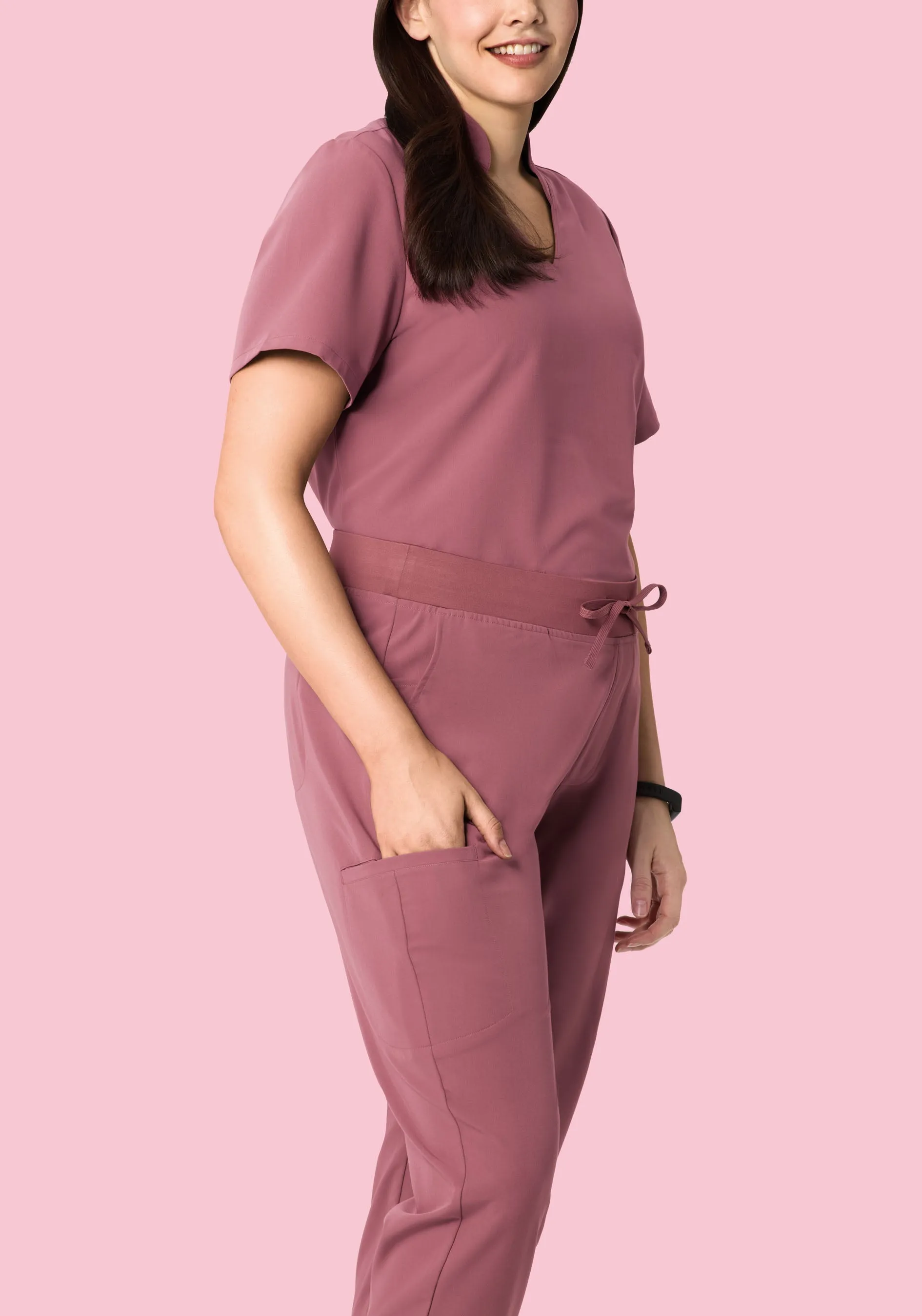 11 Pocket Joggers Mauve