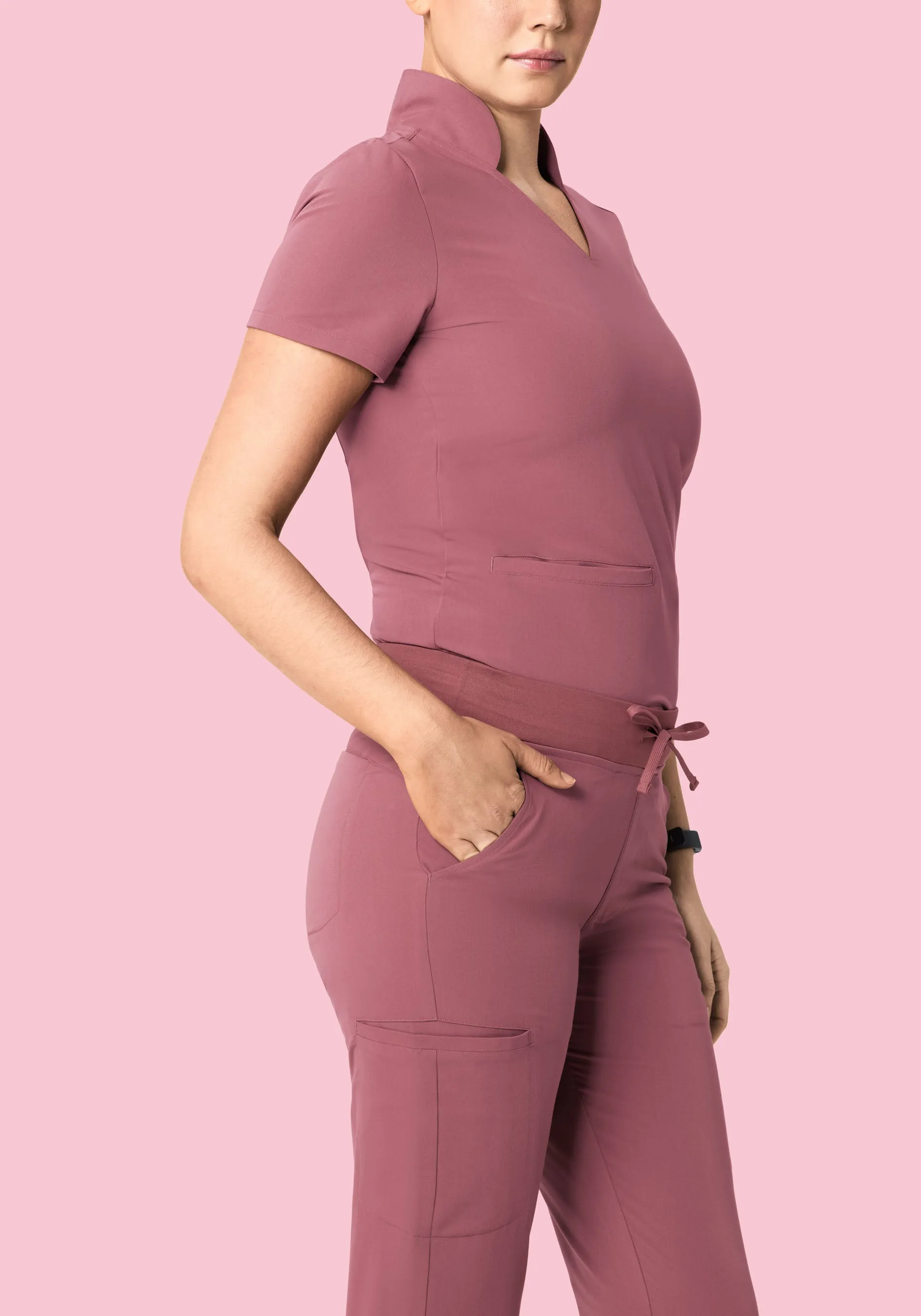 11 Pocket Joggers Mauve