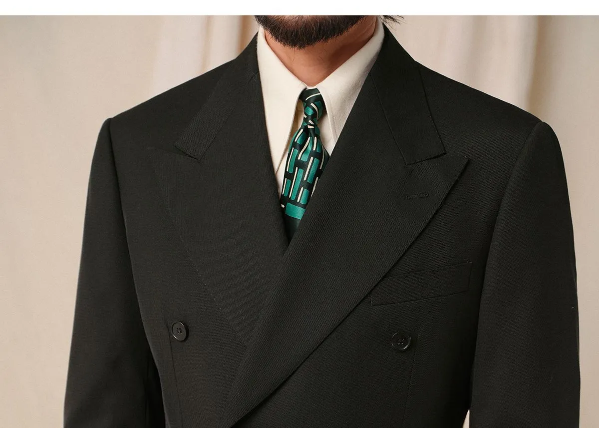 1930s Vintage Double-Breasted Suit
