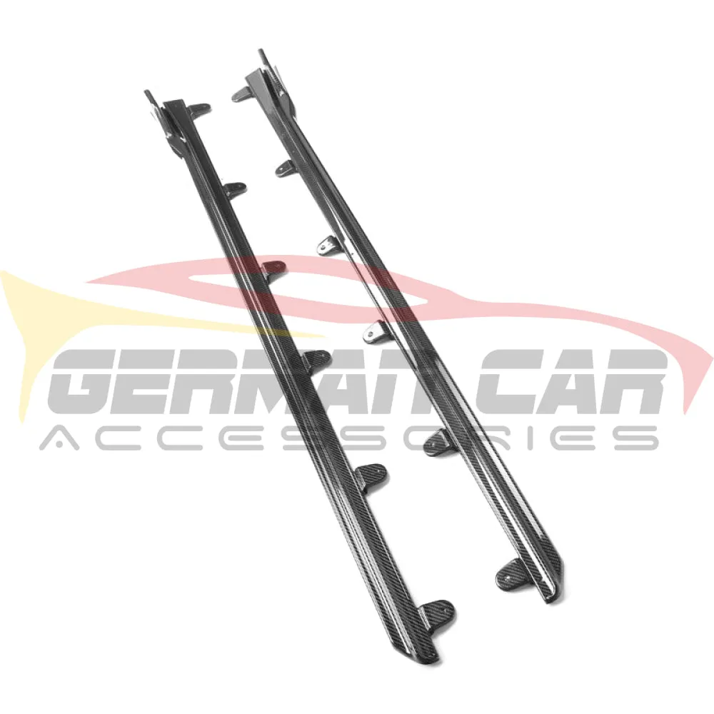 2021  BMW 4-Series Carbon Fiber V Style Side Skirts | G22/G23