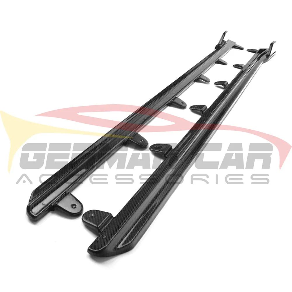 2021  BMW 4-Series Carbon Fiber V Style Side Skirts | G22/G23