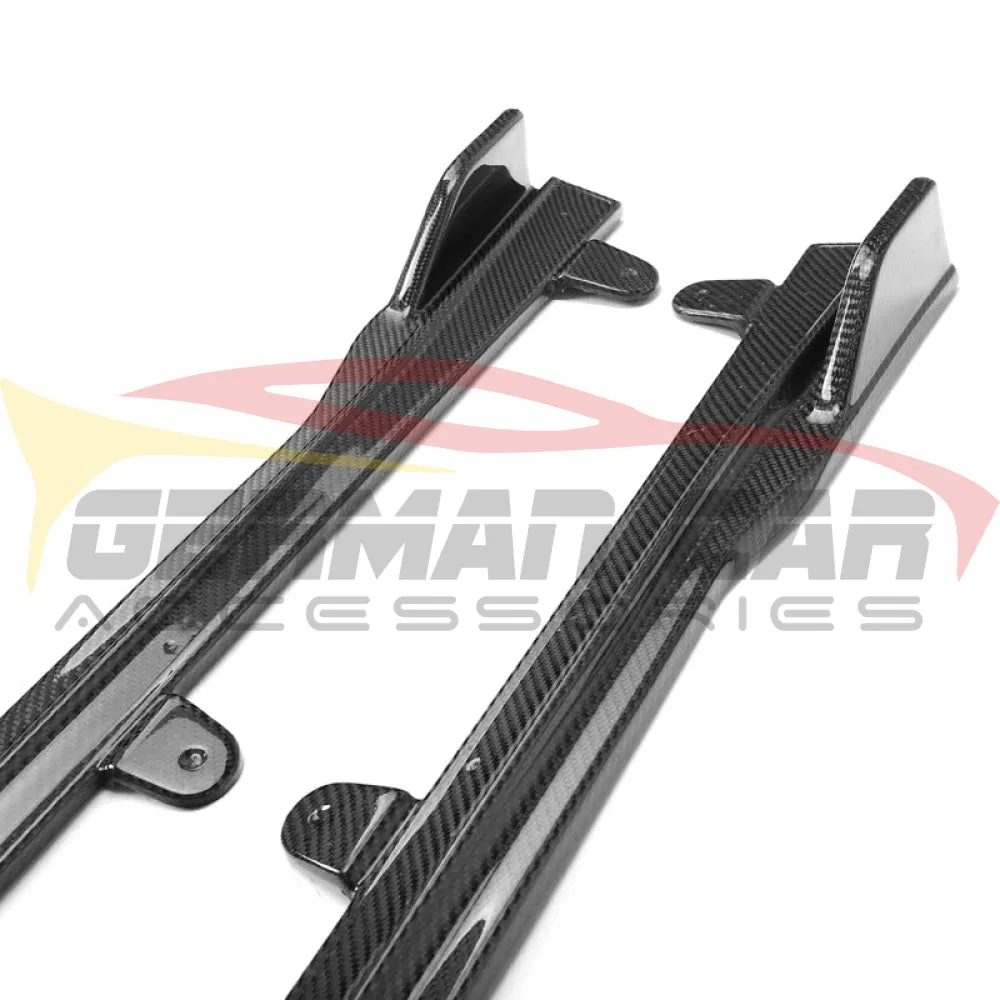 2021  BMW 4-Series Carbon Fiber V Style Side Skirts | G22/G23