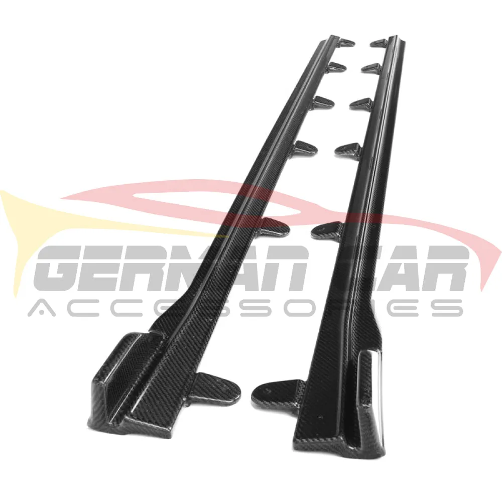2021  BMW 4-Series Carbon Fiber V Style Side Skirts | G22/G23