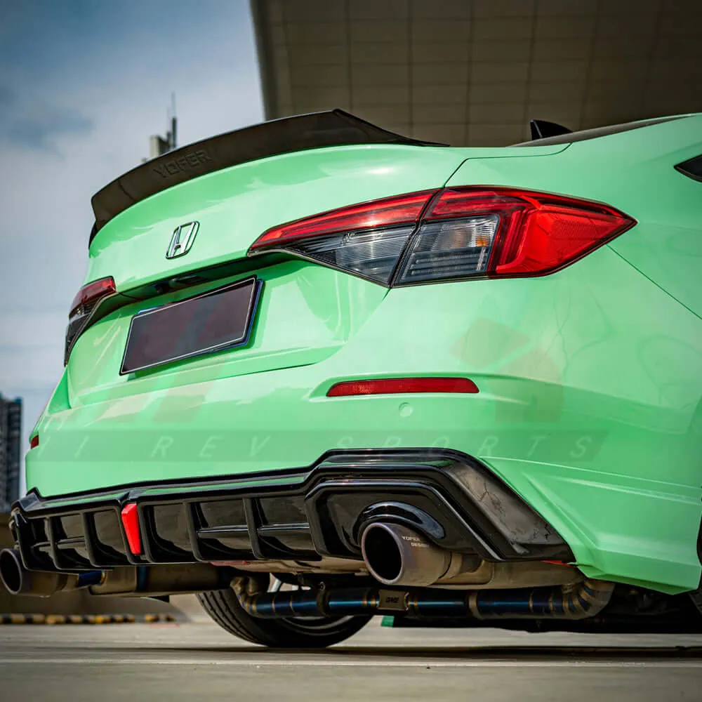 2022-24 Honda Civic 11th Gen Sedan Full Body Kit - V2 By YOFER - RRED