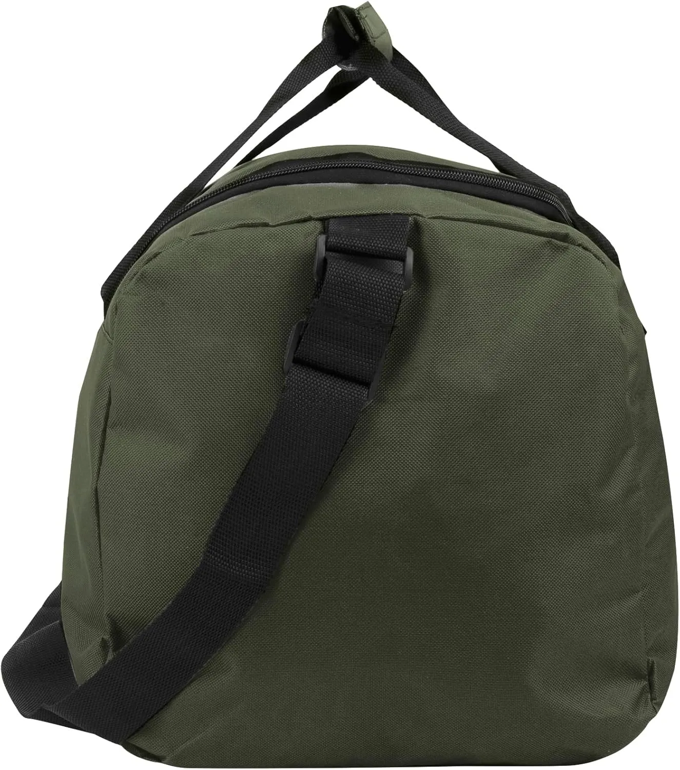 (24 Pack) Bulk Duffle Bags Wholesale for Homeless Adult Men, Women, Travel, and Sports Teams (All Green Pack)