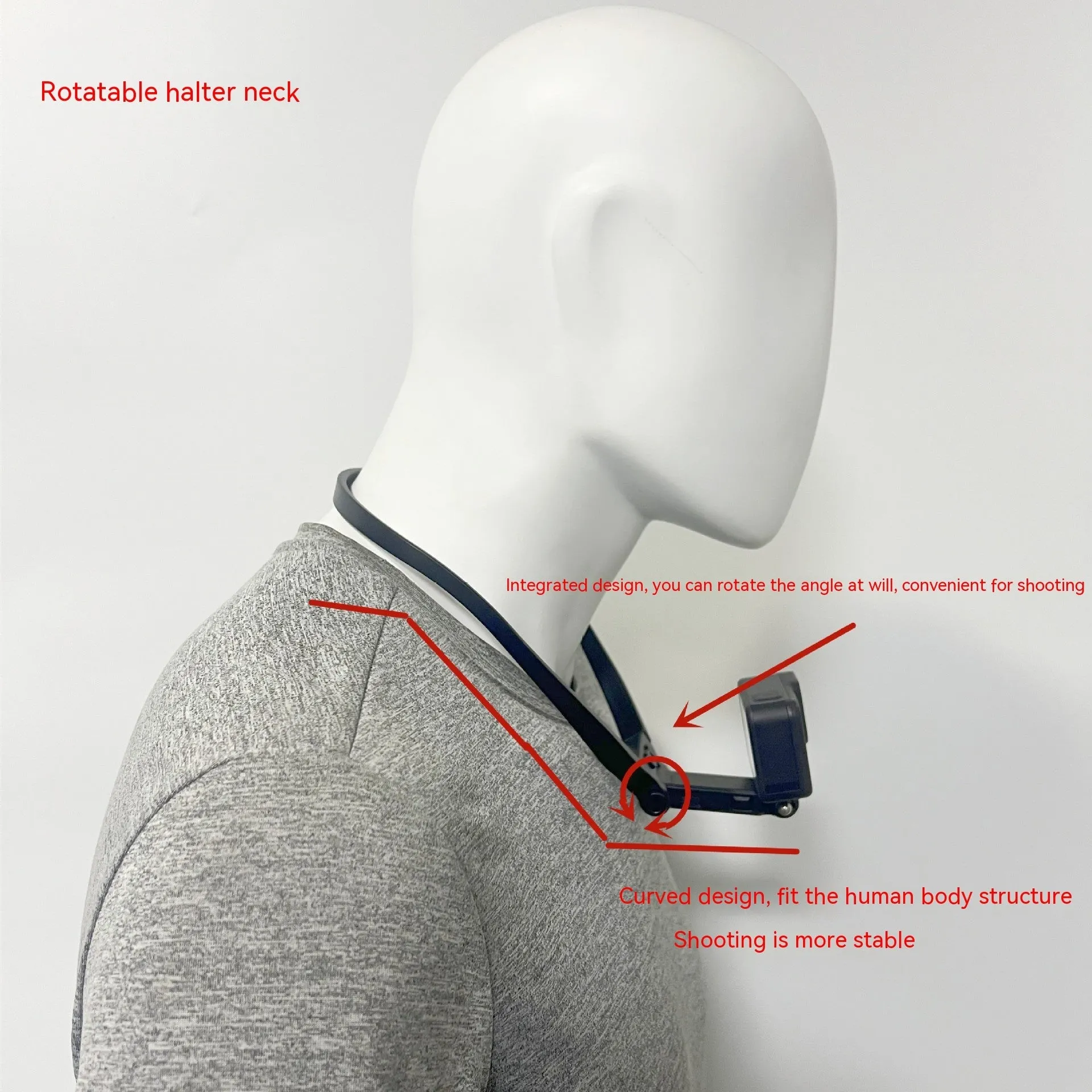 360° Sports Camera Phone Bracket