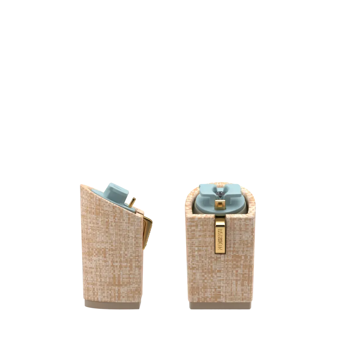 4 Inch Block Heel Kit Raffia