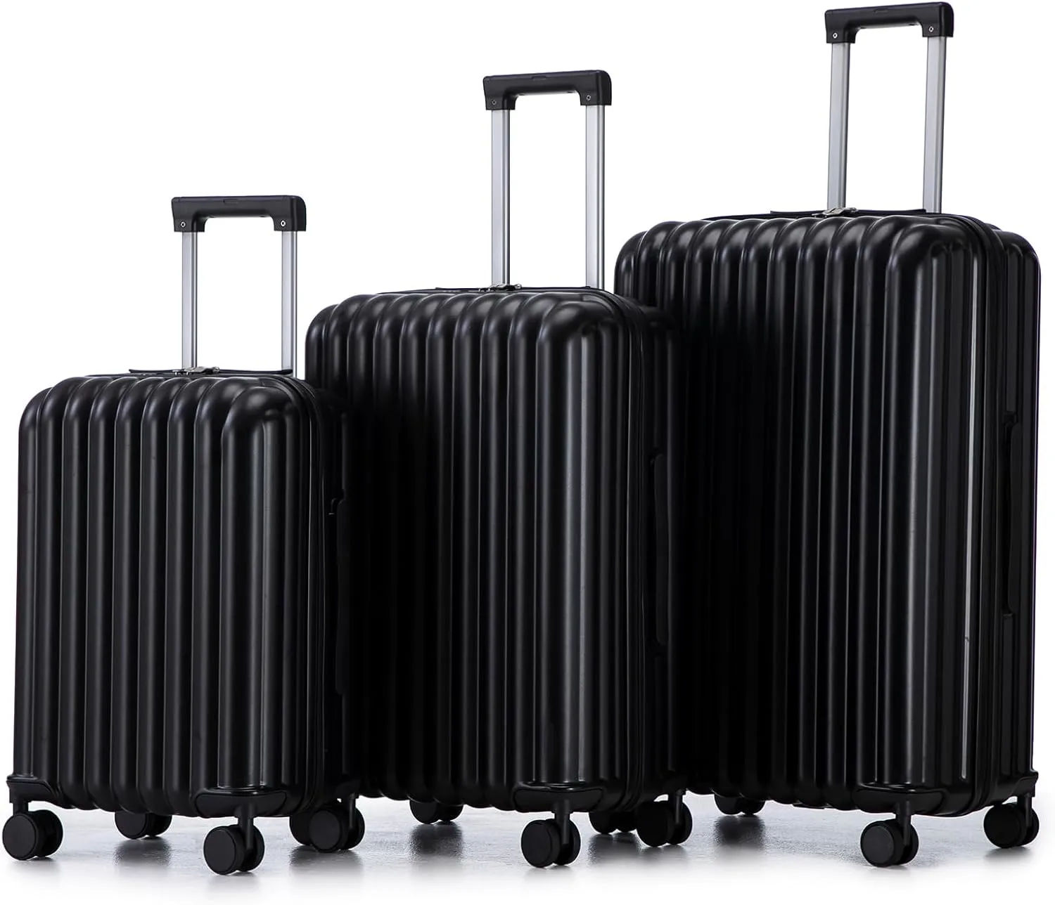ABS Spinner Wheel Luggage for Comfortable Travel, Features USB Port & Cup Holder, 20/24/28 Inch Sizes