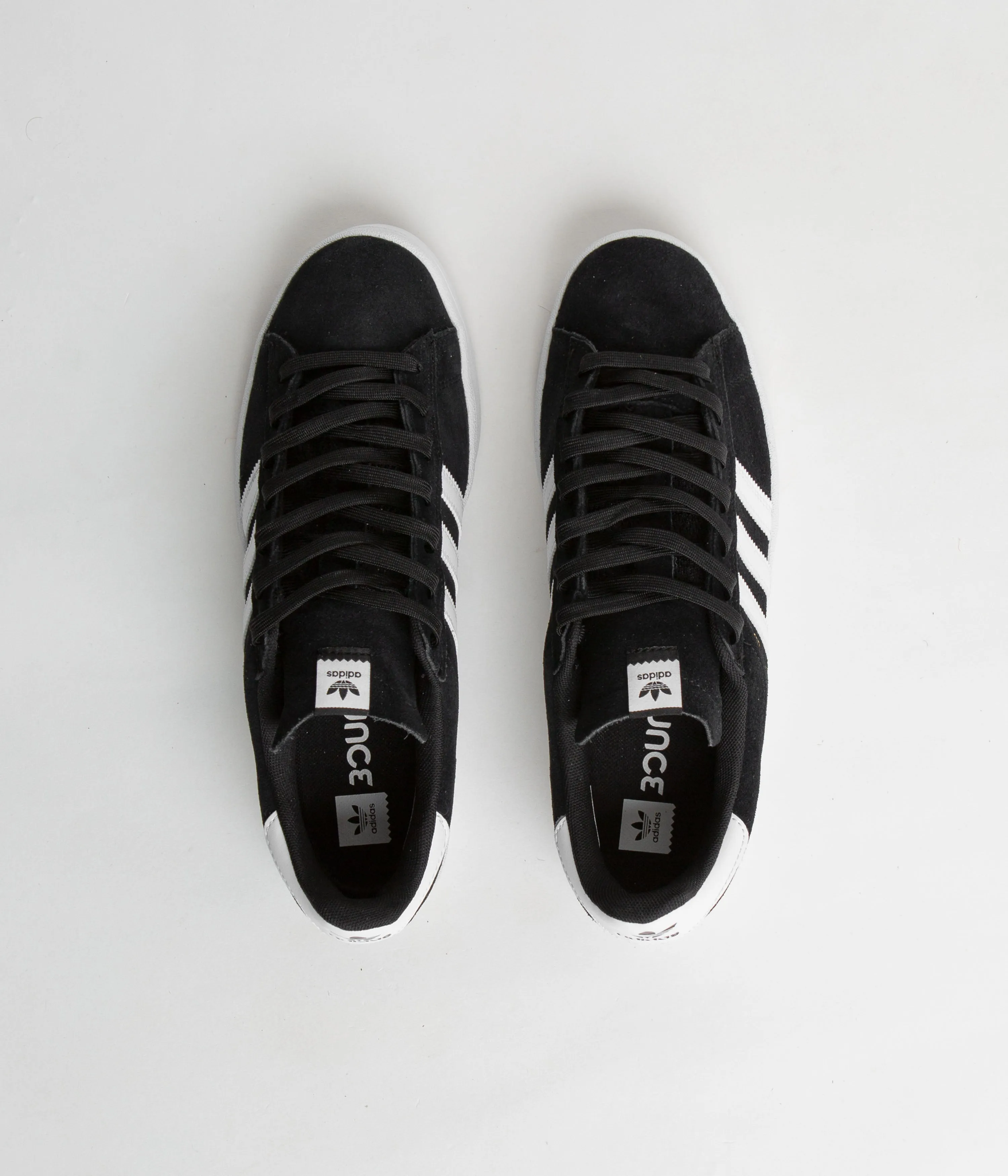 Adidas Campus ADV Shoes - Core Black / White / White