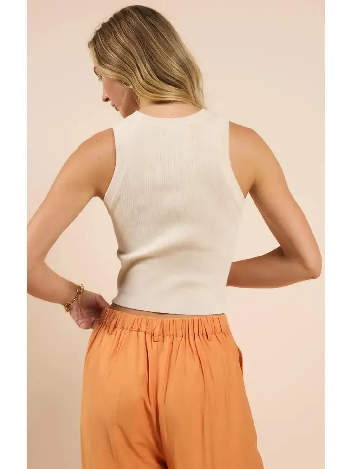 Alexis Knit Tank Sweater