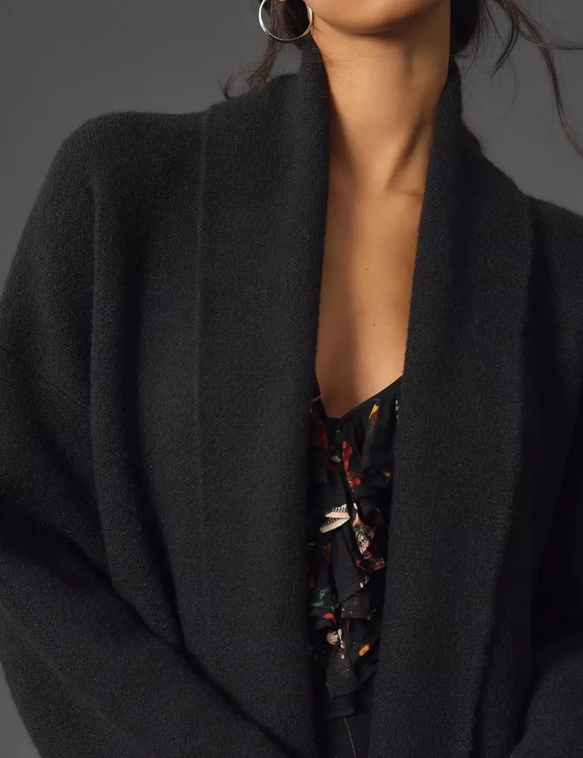 Arssm Womens Long Cardigan Oversized Chunky Open Front Sweaters Slouchy Knit Long Sleeve Fall Coat 2024 Trendy Jackets