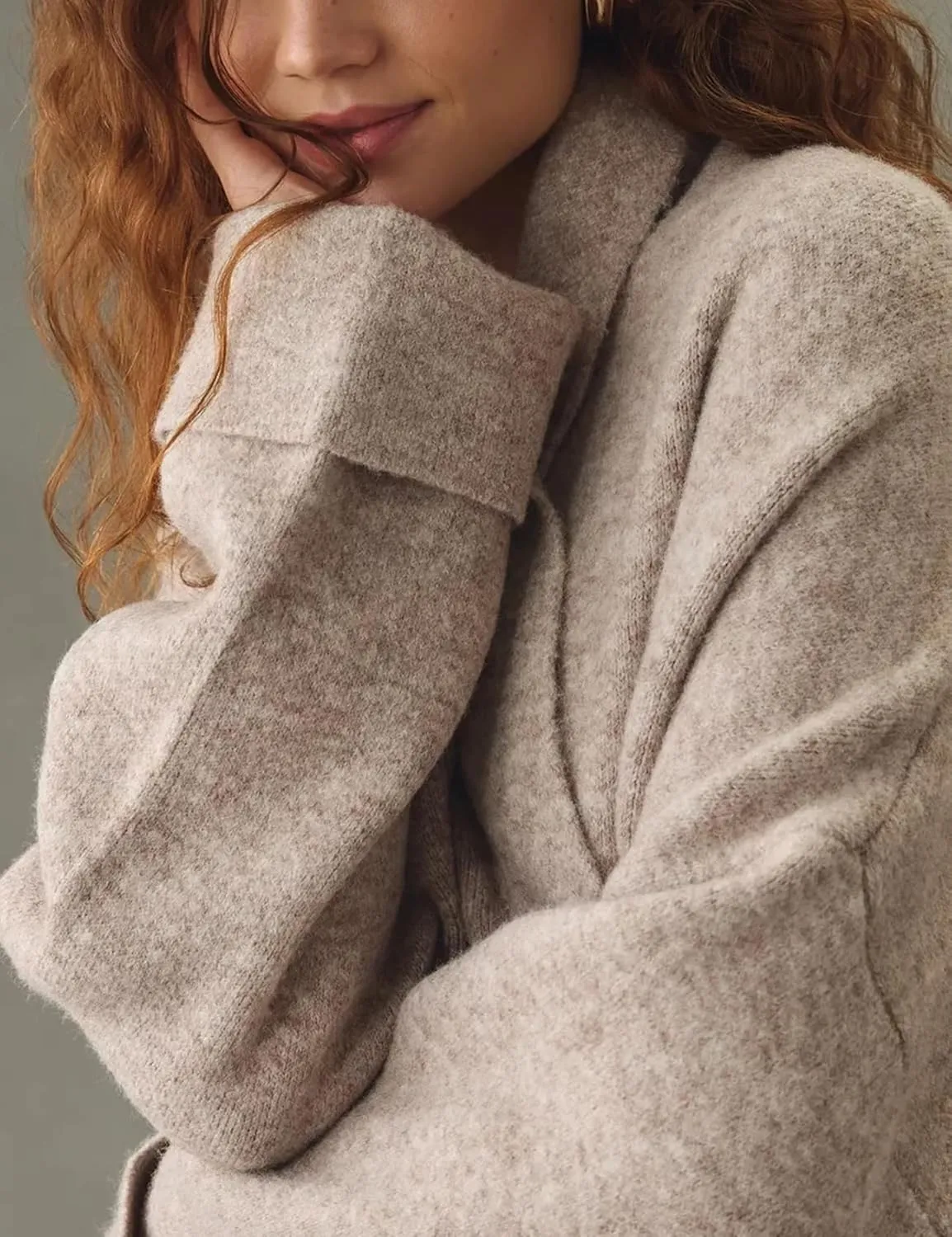 Arssm Womens Long Cardigan Oversized Chunky Open Front Sweaters Slouchy Knit Long Sleeve Fall Coat 2024 Trendy Jackets