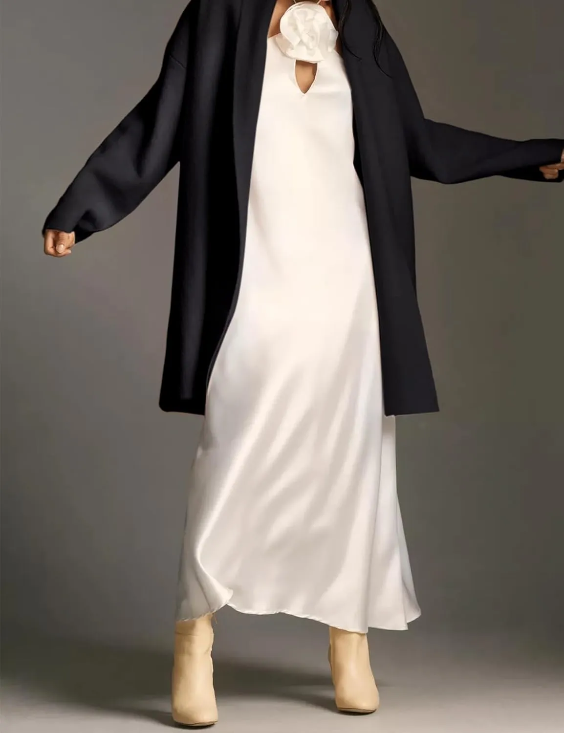 Arssm Womens Long Cardigan Oversized Chunky Open Front Sweaters Slouchy Knit Long Sleeve Fall Coat 2024 Trendy Jackets