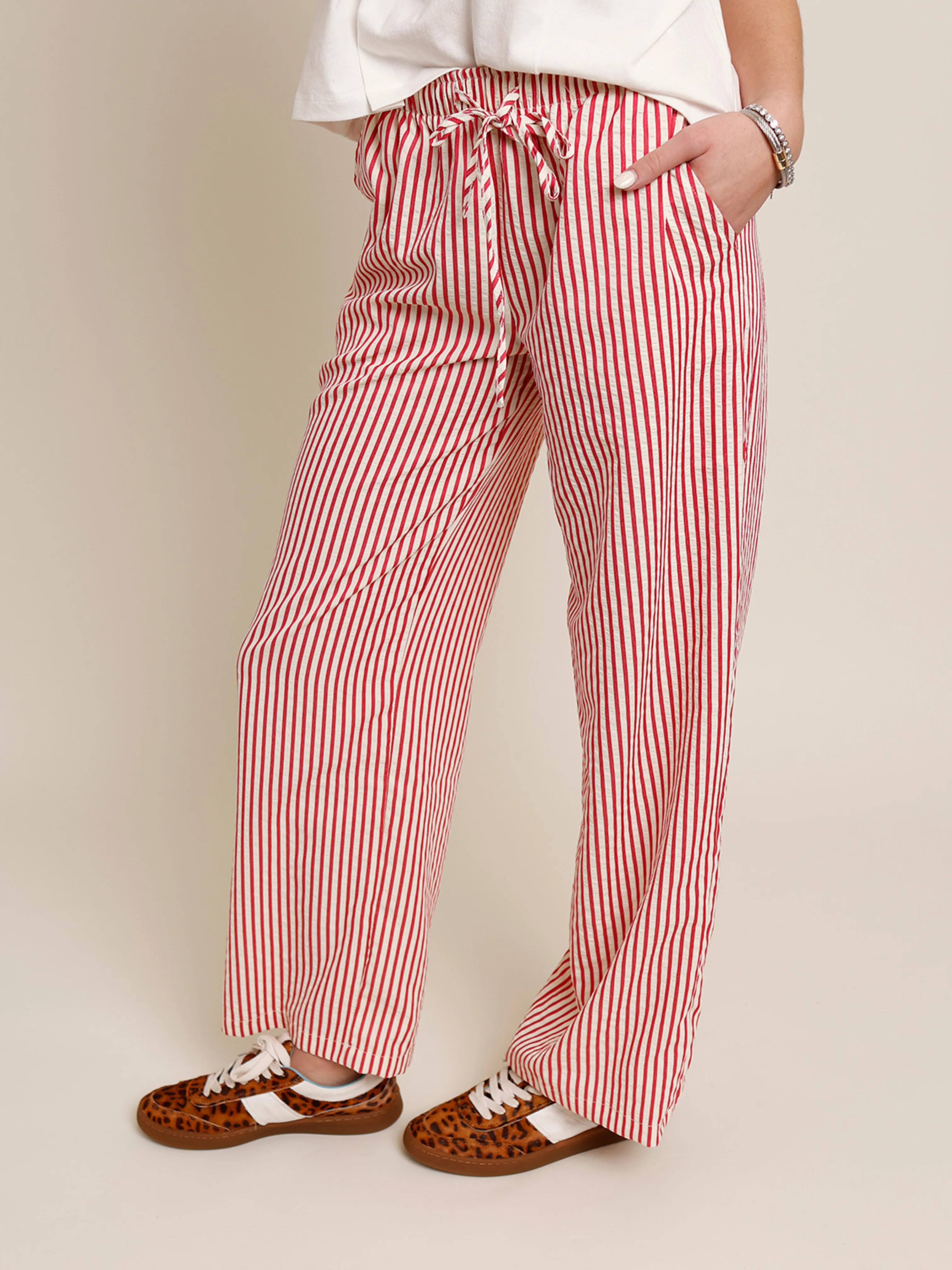 AS IT WAS STRIPED PANTS