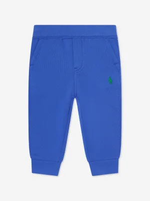 Baby Boys Logo Joggers in Blue