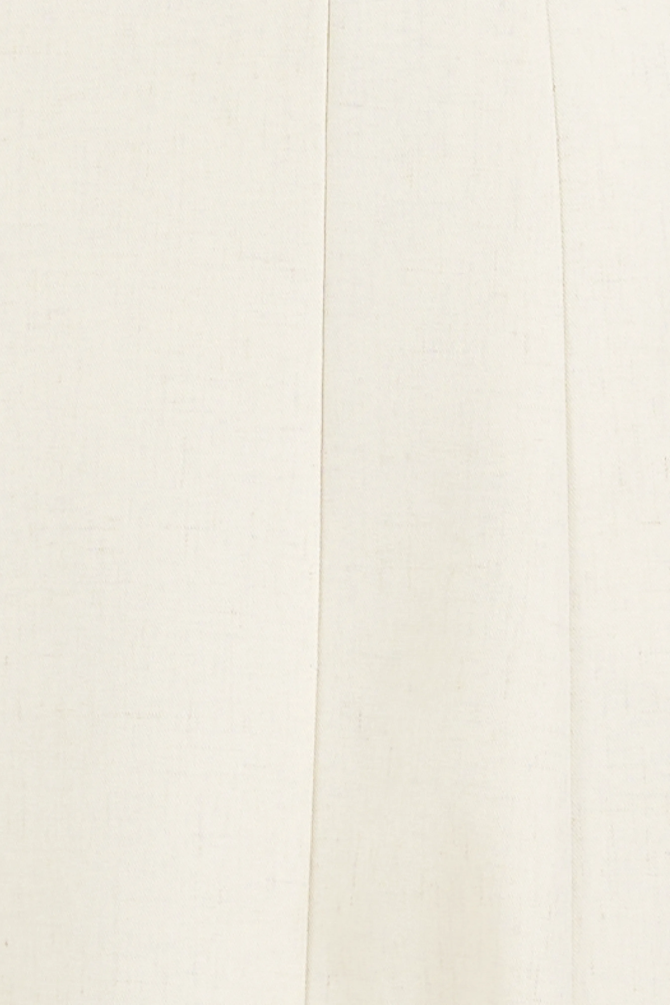 [Backorder] Danika Sleeveless Peplum Panel Top in Ivory Beige