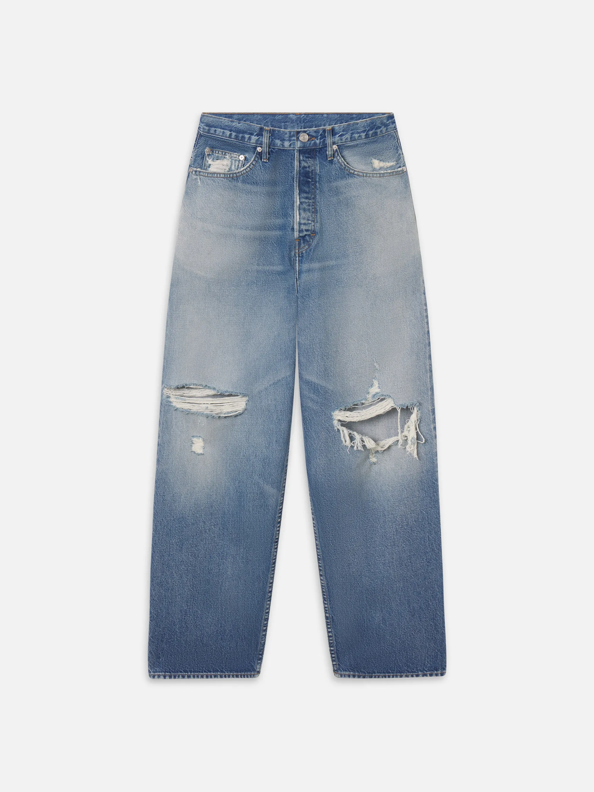 Baggy Jean -- Effortless Destructed