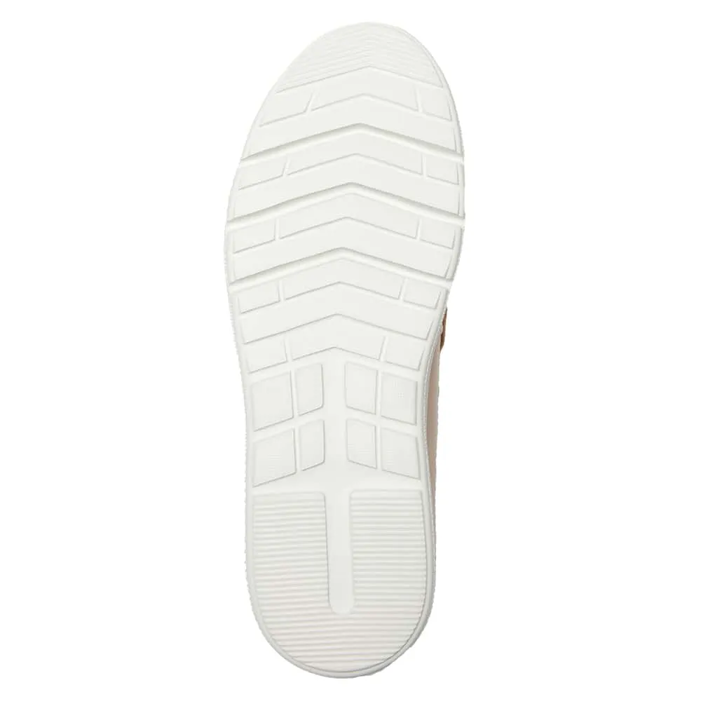 Bates Sneaker in Blush Leather