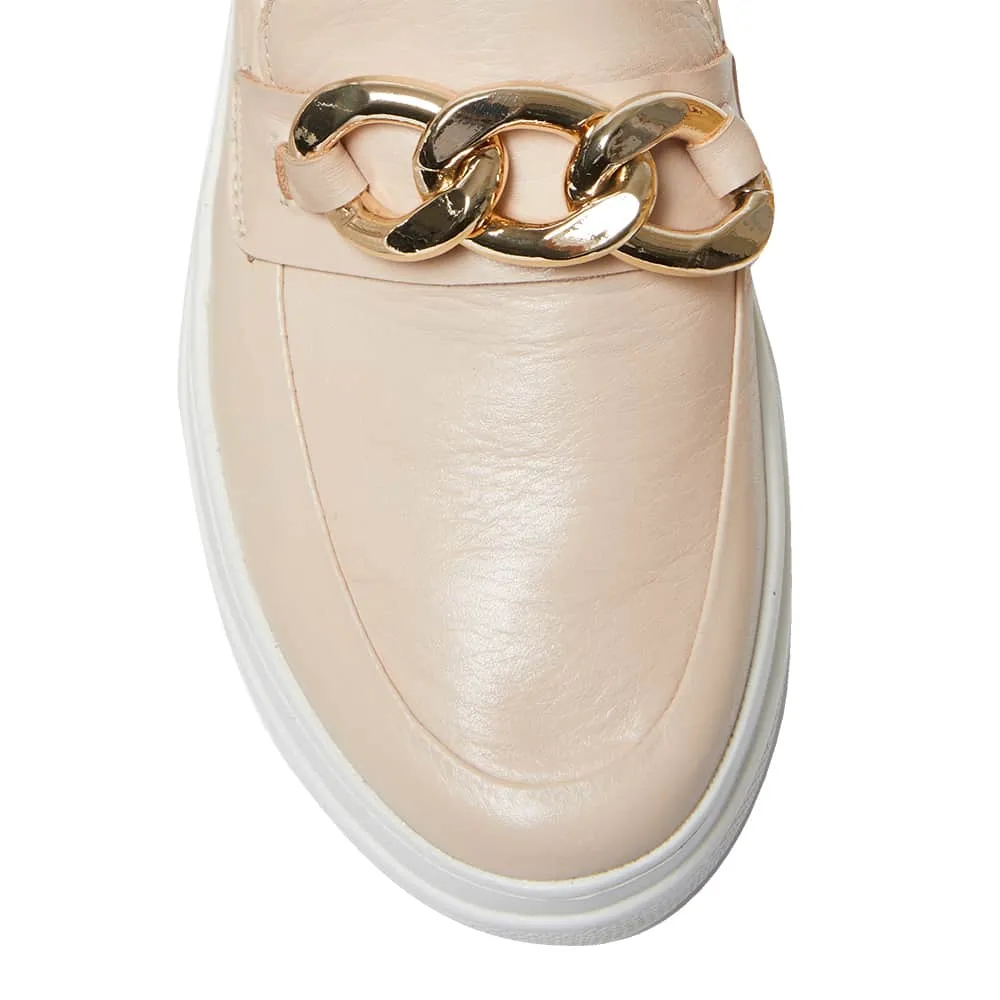 Bates Sneaker in Blush Leather