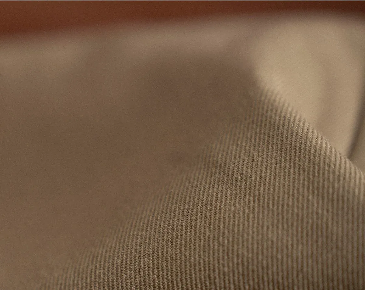 Beige Cavalry Twill Suit