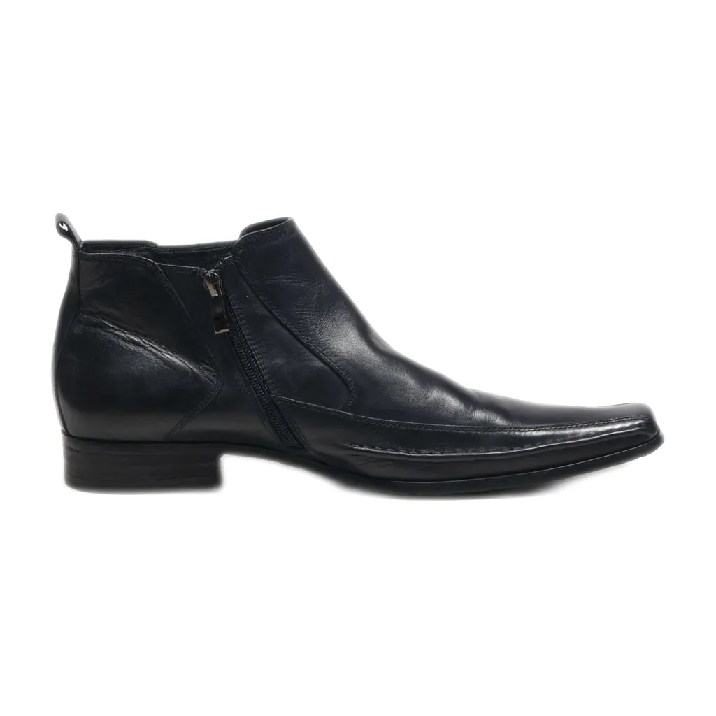 Belmondo Ankle Boots Leather Black Colour For Men