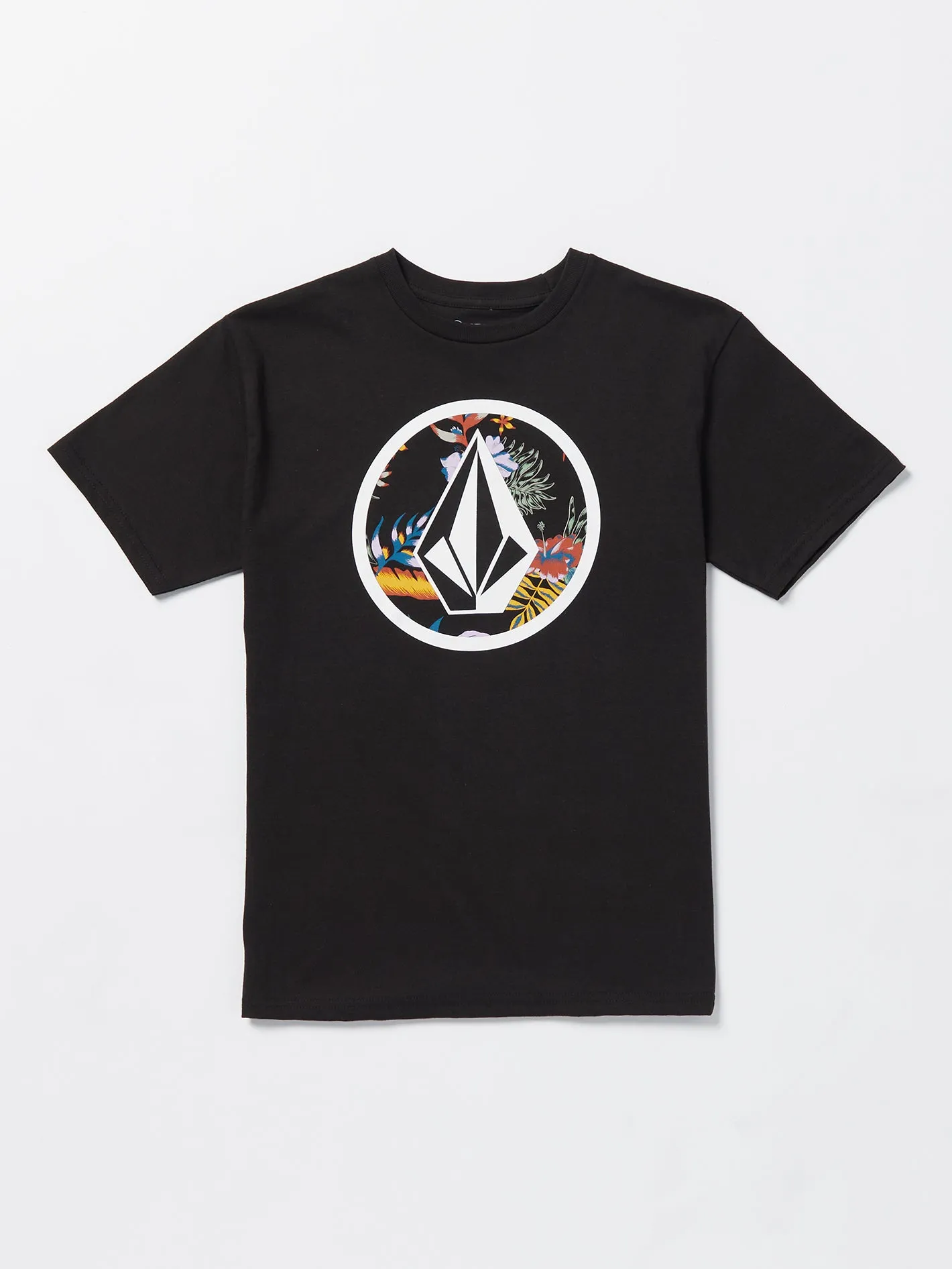 Big Boys Crisp Stone Fill Short Sleeve Tee - Black