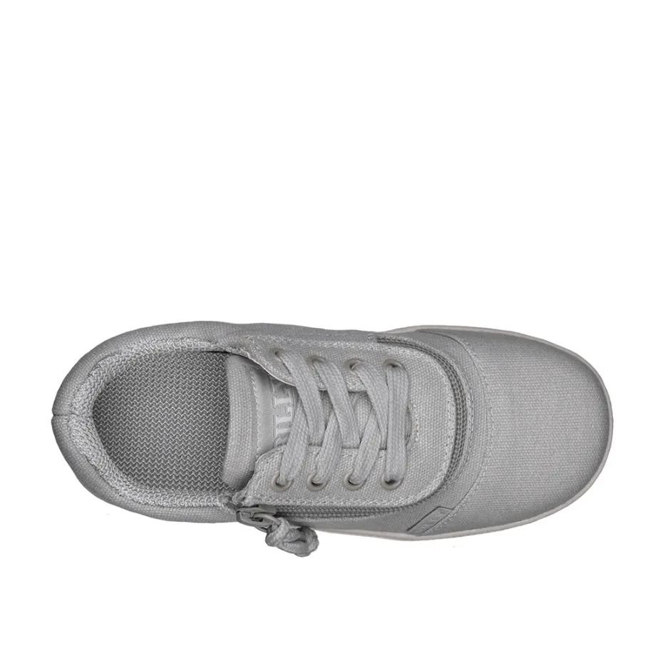 Billy Footwear - Grey Billy XDR Short Wrap Low Top - Extra Wide