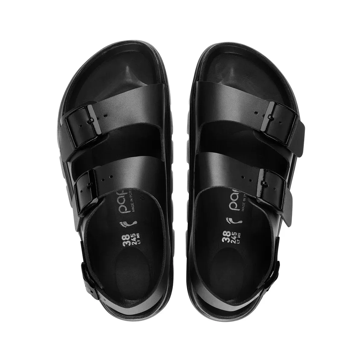 Birkenstock Milano Chunky Exquisite Black Smooth