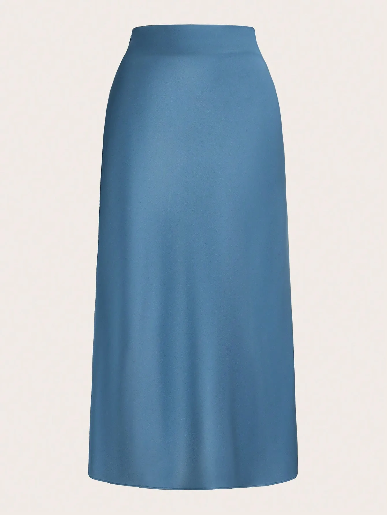 BIZwear Solid A-line Skirt Workwear