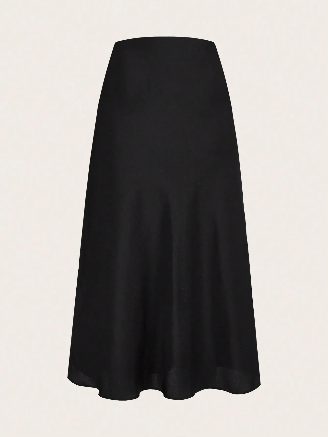 BIZwear Solid A-line Skirt Workwear