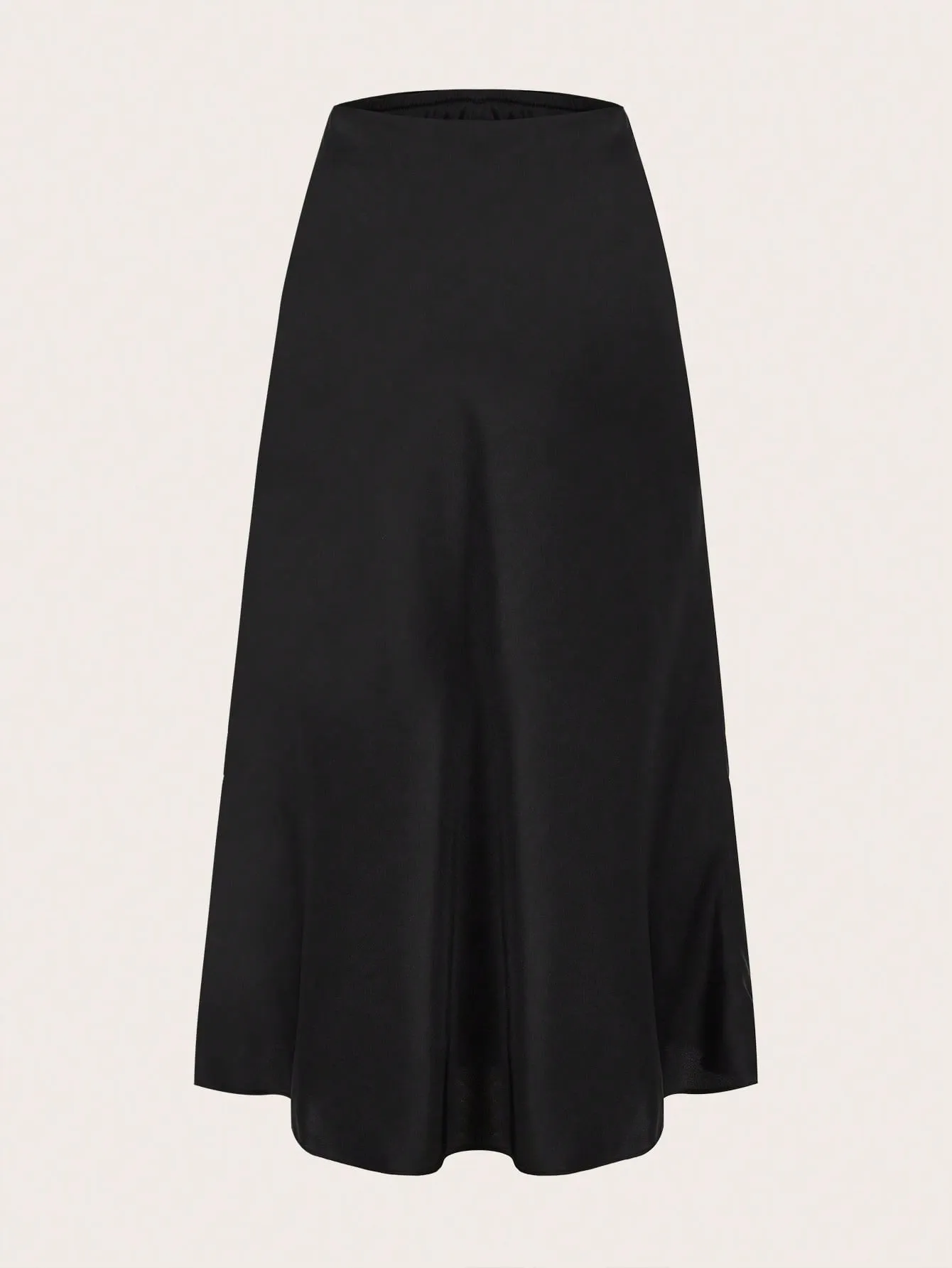 BIZwear Solid A-line Skirt Workwear