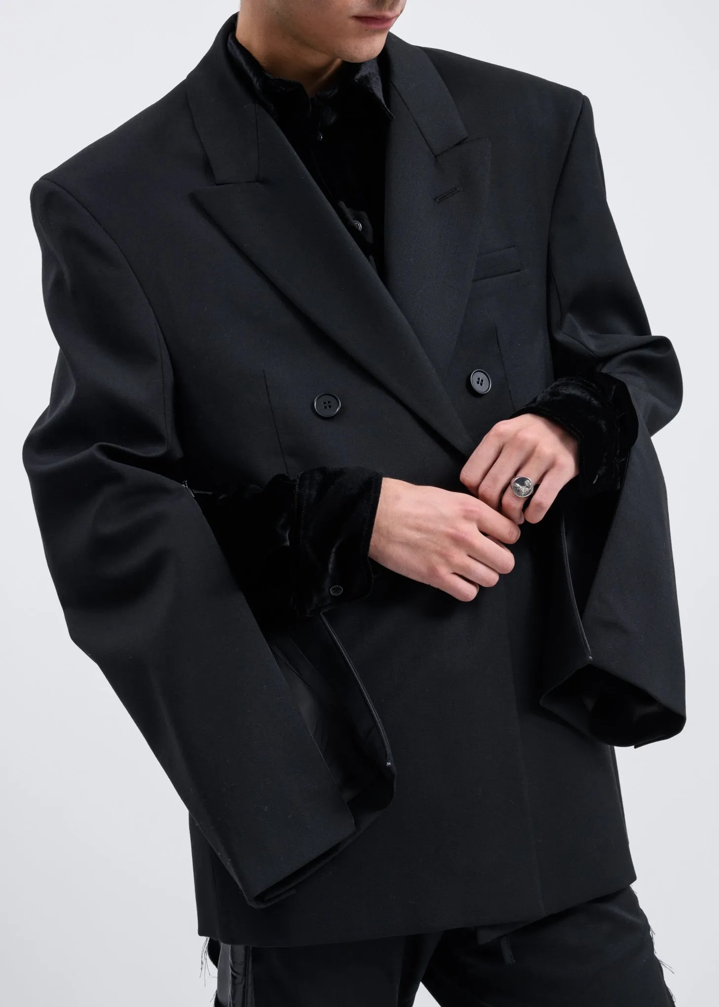 Black Ellis Tailored Jacket