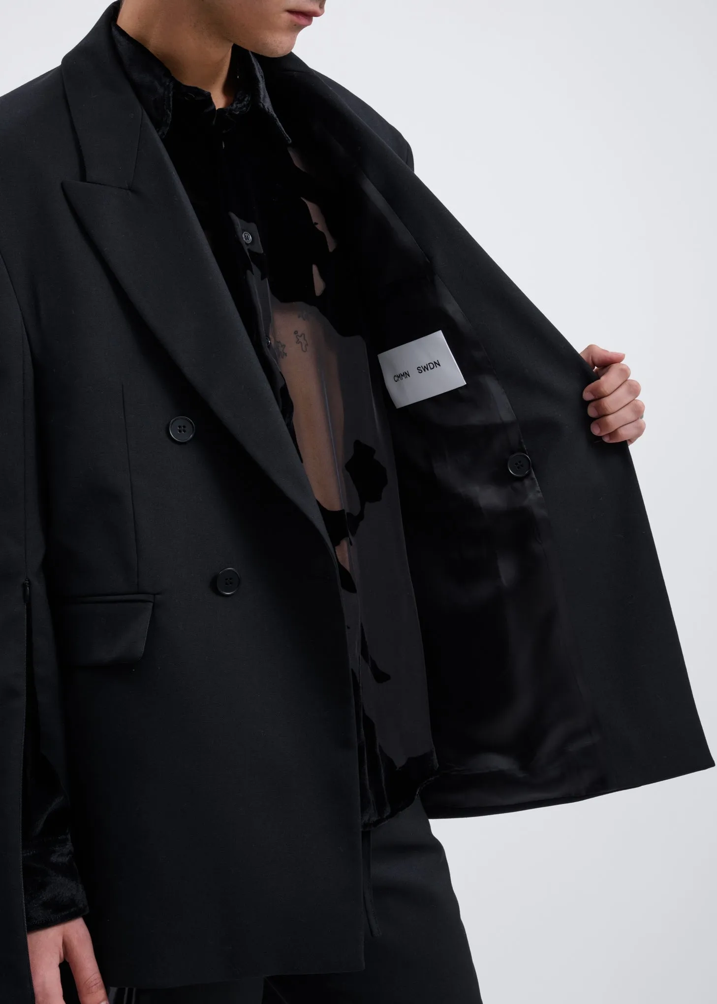 Black Ellis Tailored Jacket