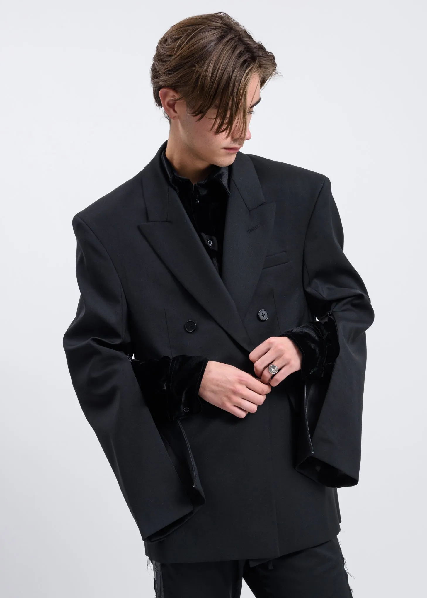 Black Ellis Tailored Jacket