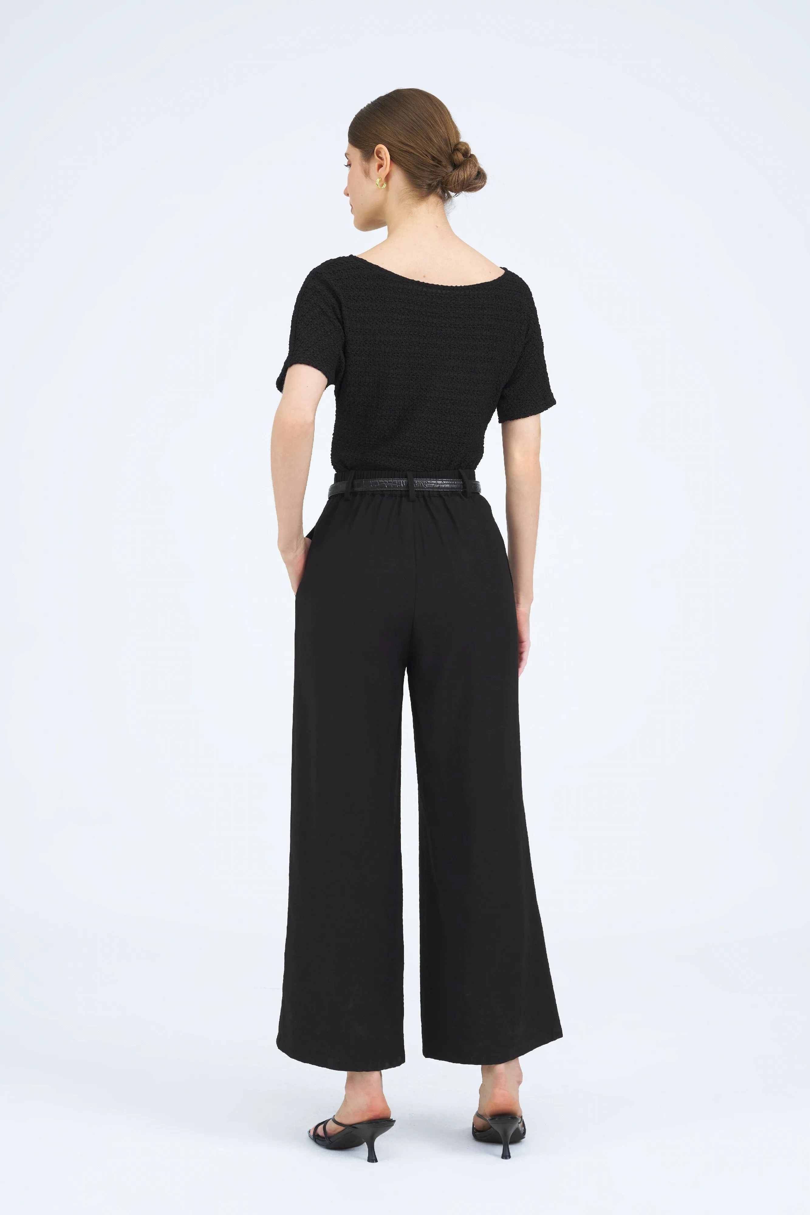Blaire High-Waist Wide Leg Pants