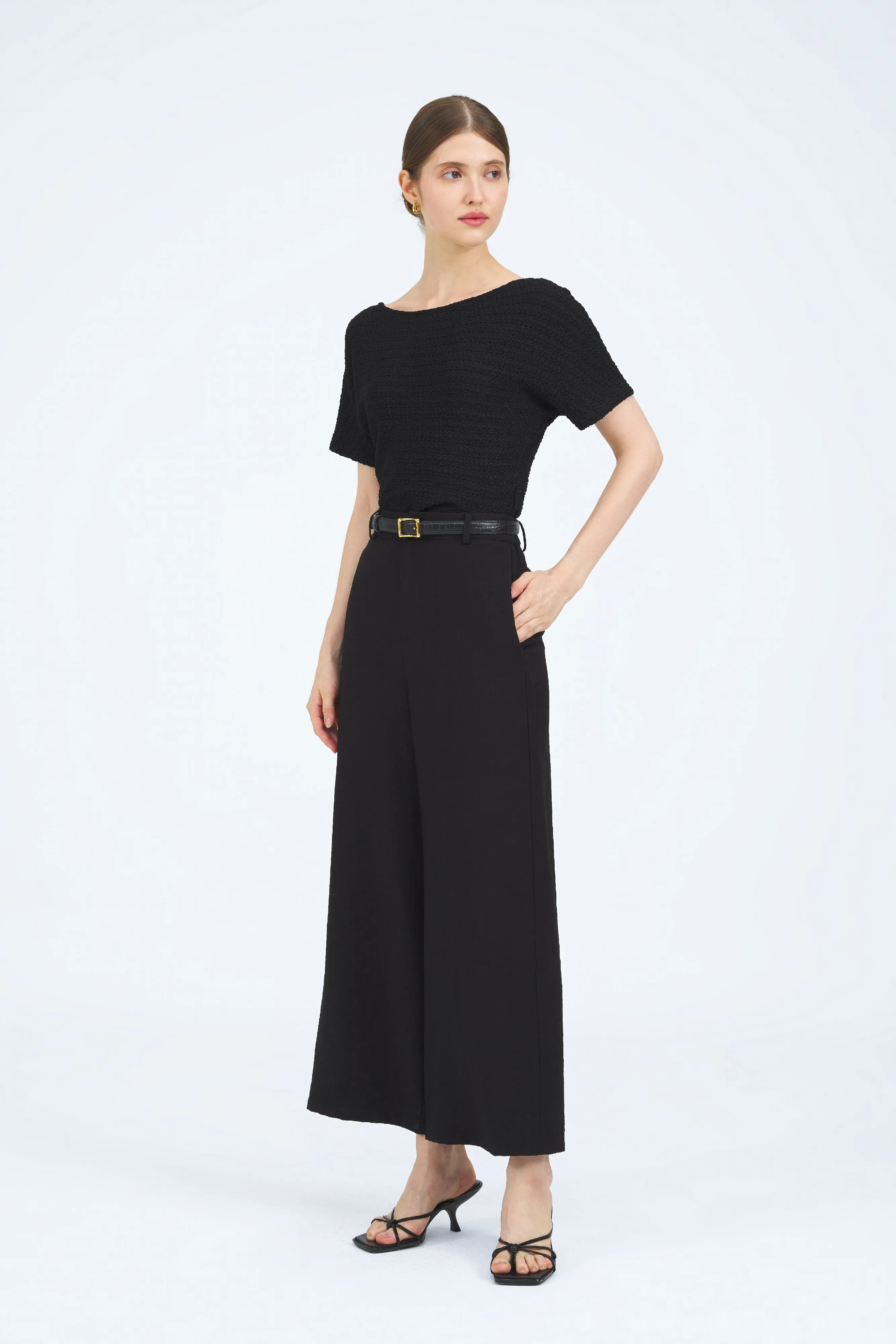Blaire High-Waist Wide Leg Pants