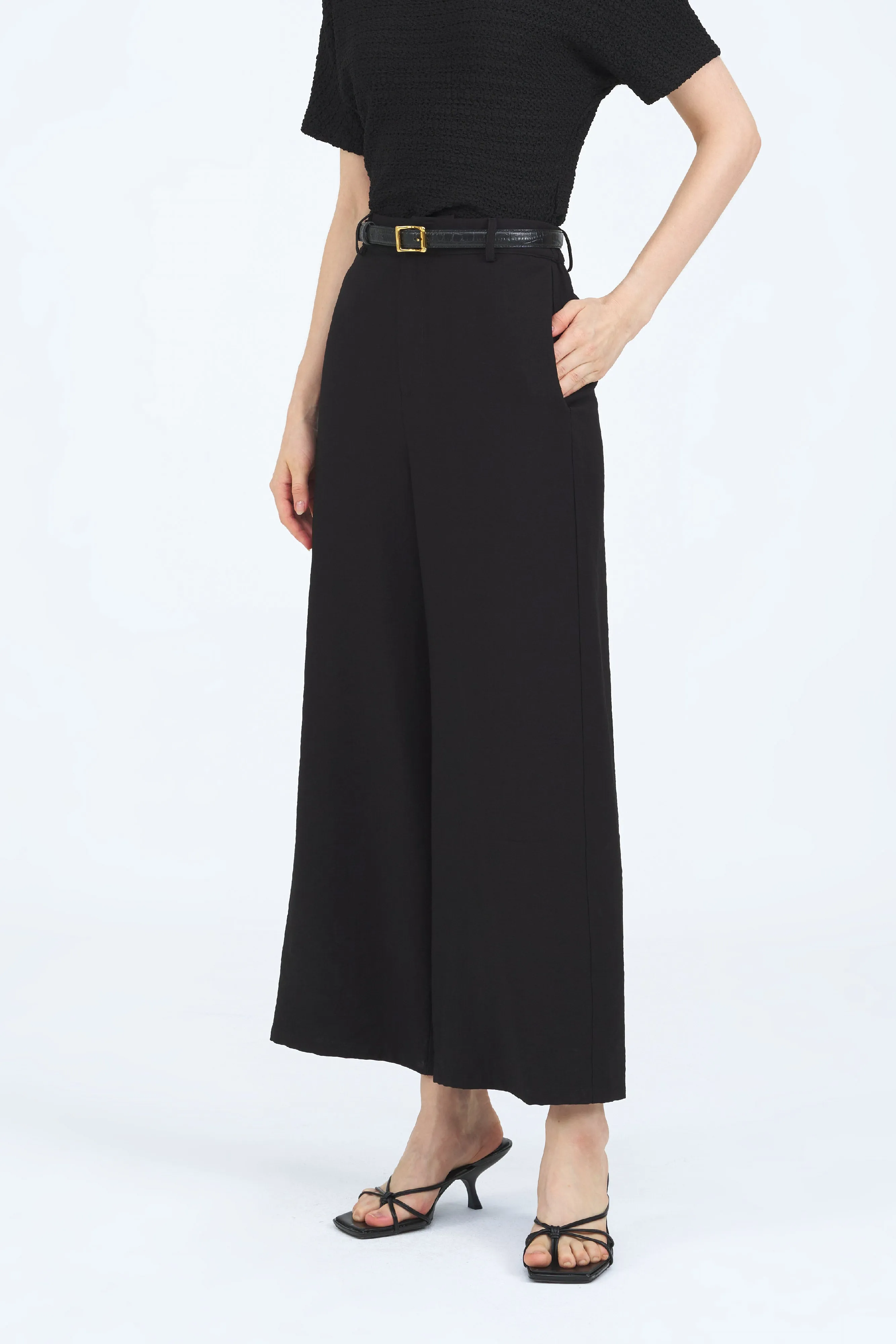 Blaire High-Waist Wide Leg Pants