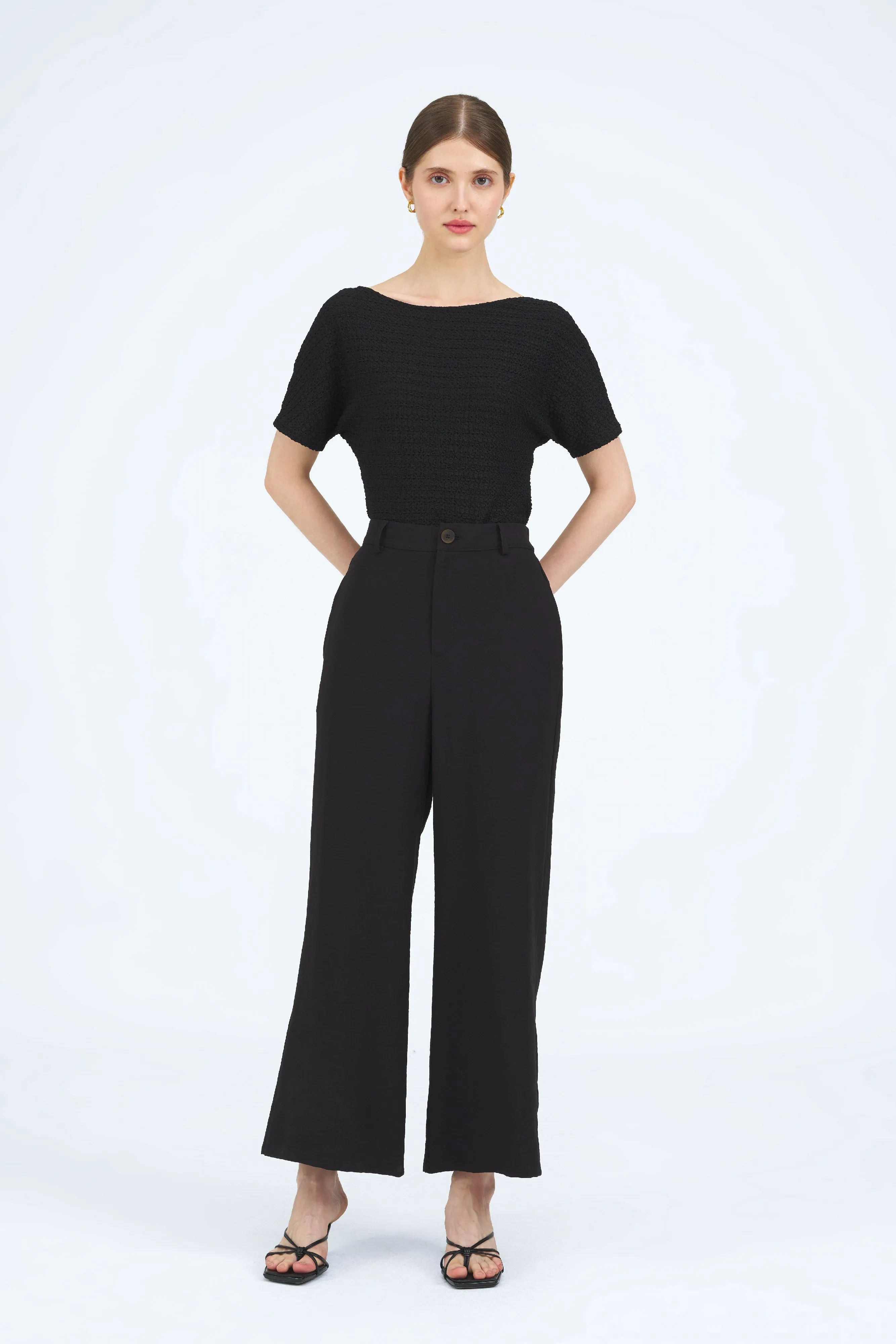 Blaire High-Waist Wide Leg Pants
