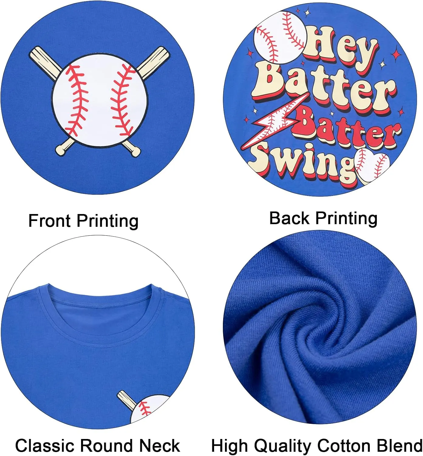 BLANCHES Plus Size Baseball Shirt Women in My Baseball Mom Era Graphic Tee Game Day T-Shirt Softball Mom Tops