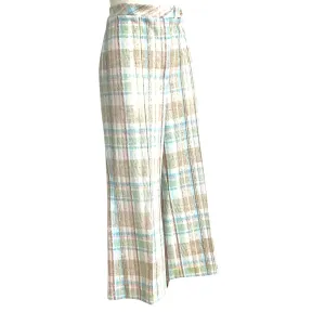 Blue Checkered Pants