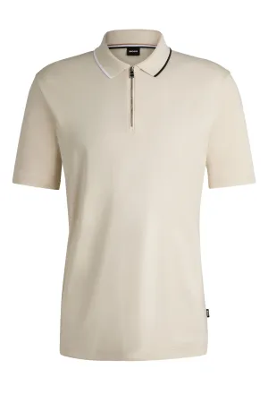 Boss C-paras 30 Polo Shirt Open White