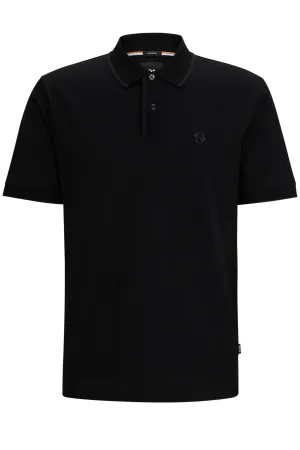 Boss Parlay 210 Polo Shirt Black