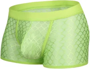 Boxers for Men Men's Sexy Underwear Soft Mesh Open Fly Boxer Briefs