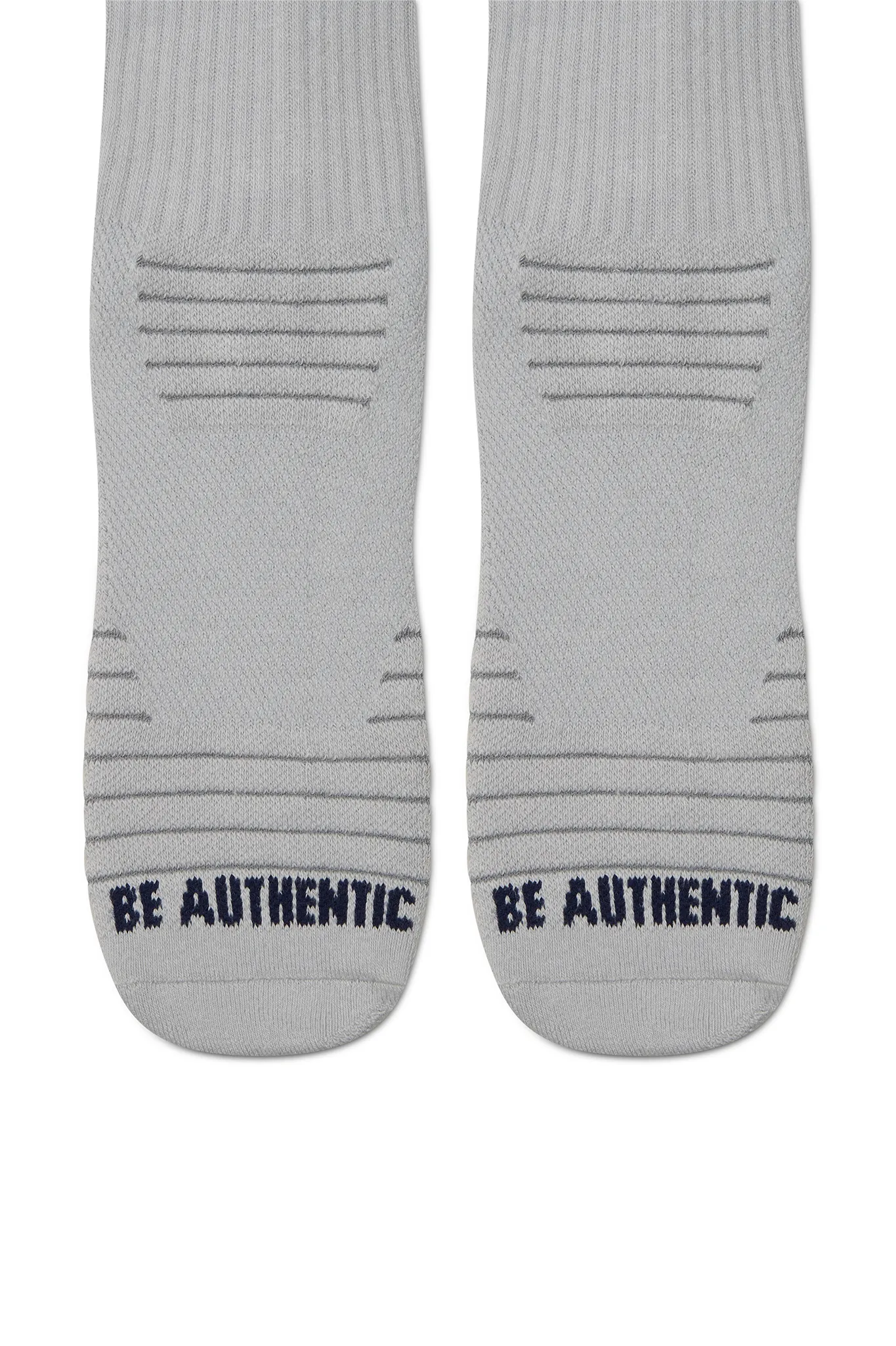 Calf Height Logo Socks Grey