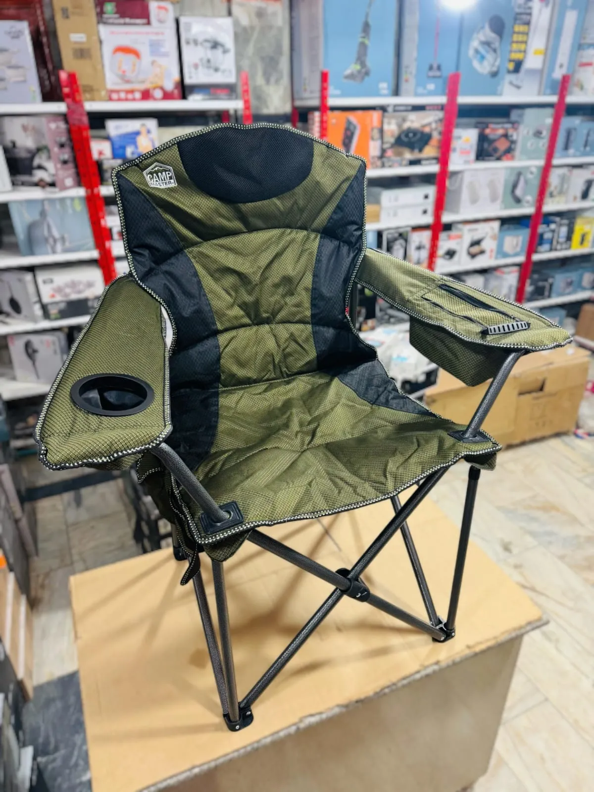 Camp Master Hiking Portable Deluxe Camping Chair