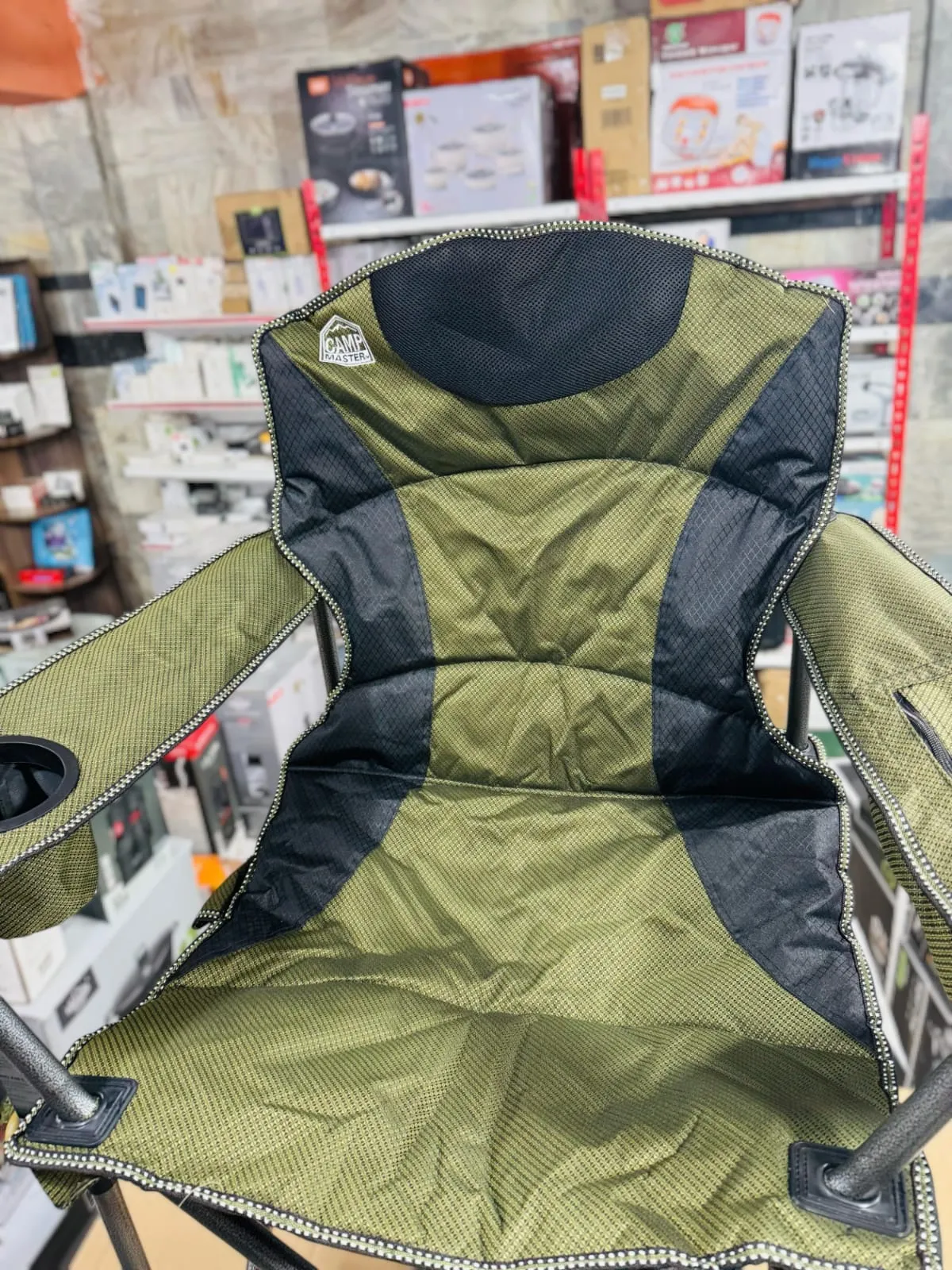 Camp Master Hiking Portable Deluxe Camping Chair