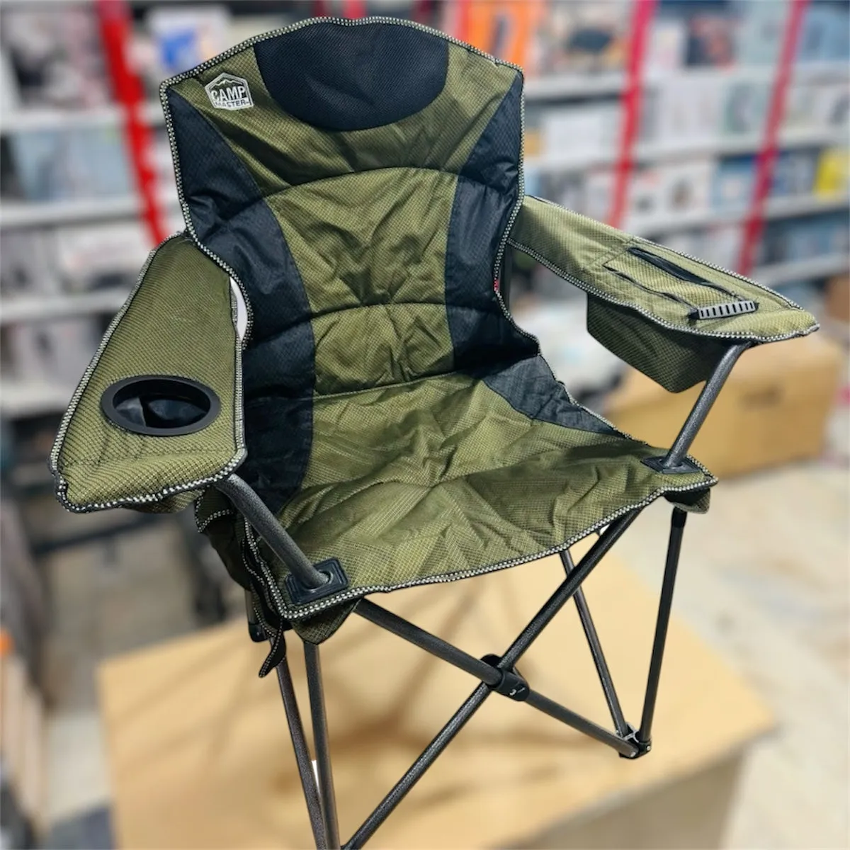 Camp Master Hiking Portable Deluxe Camping Chair