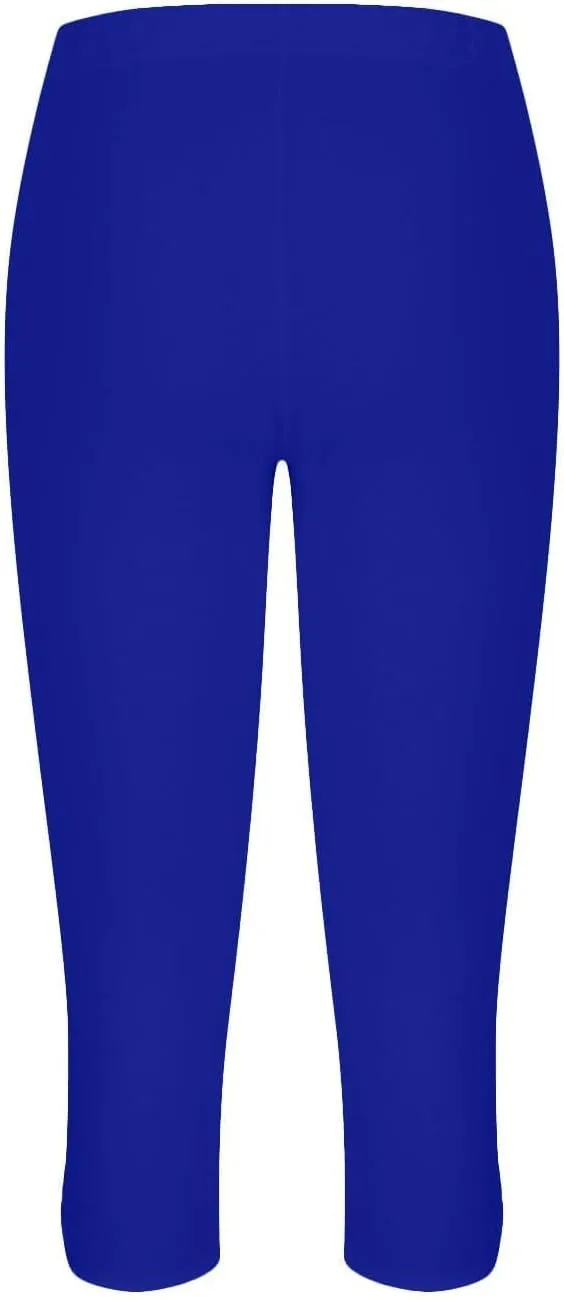 Capri Leggings for Women Casual Yoga Pants Tummy Control High Waisted Slim Fit Comfy Stretchy Workout Pants
