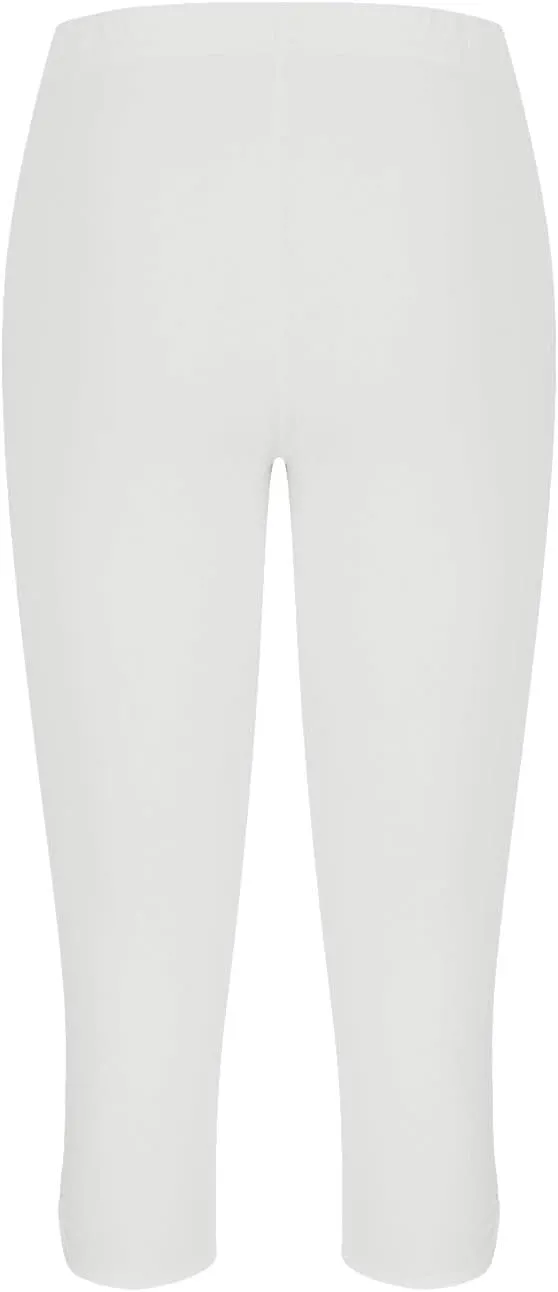 Capri Leggings for Women Casual Yoga Pants Tummy Control High Waisted Slim Fit Comfy Stretchy Workout Pants